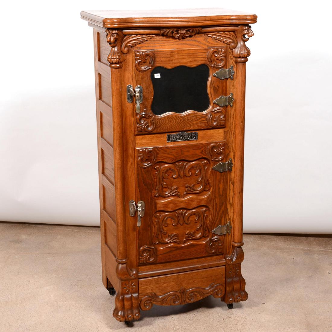 Original Oak Ice Box (1 of 4)