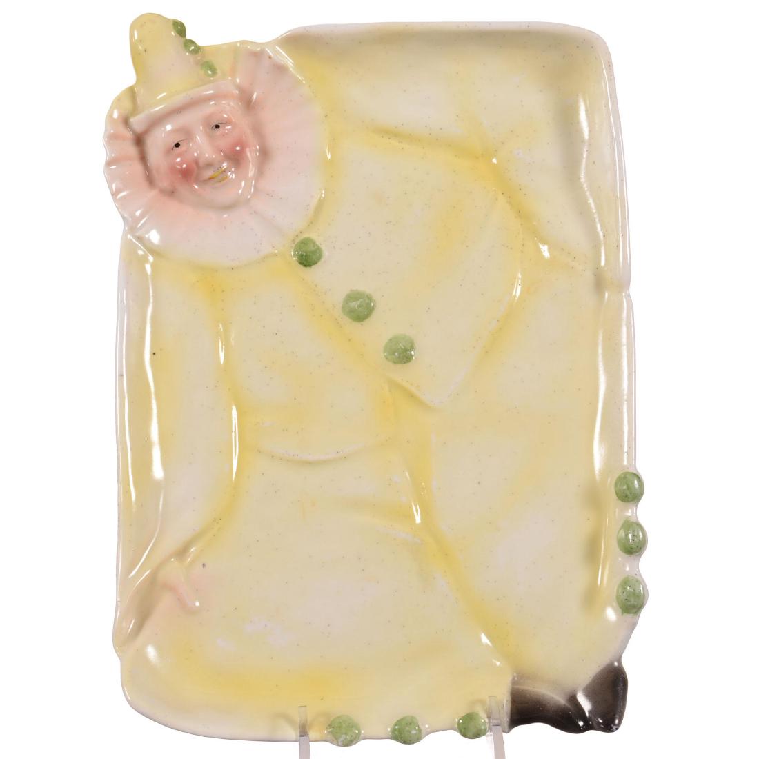 Royal Bayreuth (Blue Mark) Figural Dresser Tray (1 of 3)