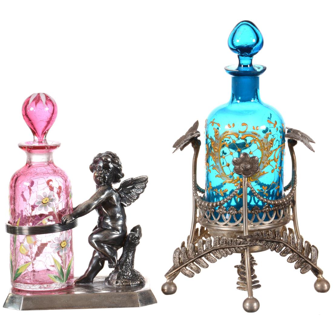 Two Victorian Perfume Bottles Including (1 of 4)