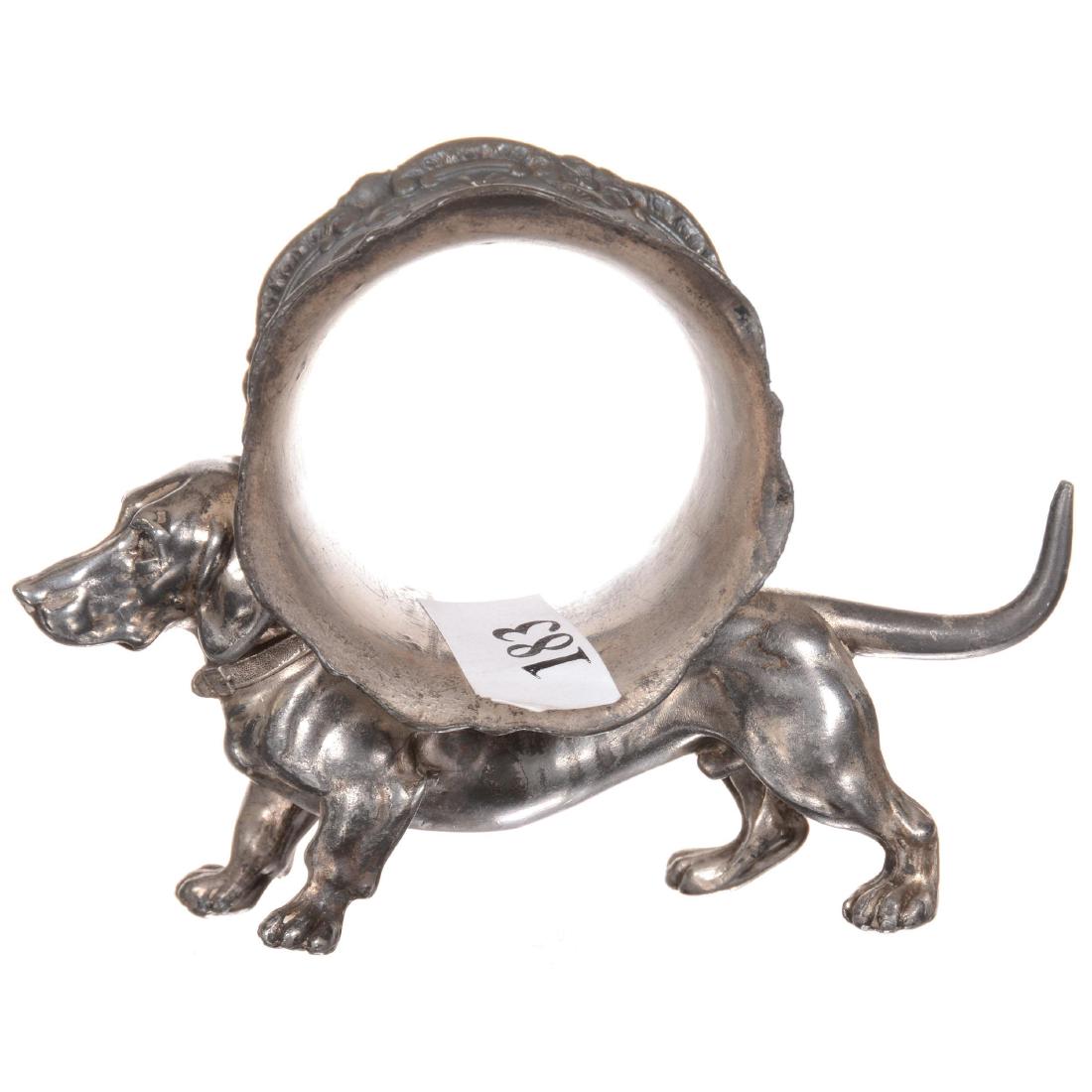 Figural Silverplate Napkin Ring (1 of 3)