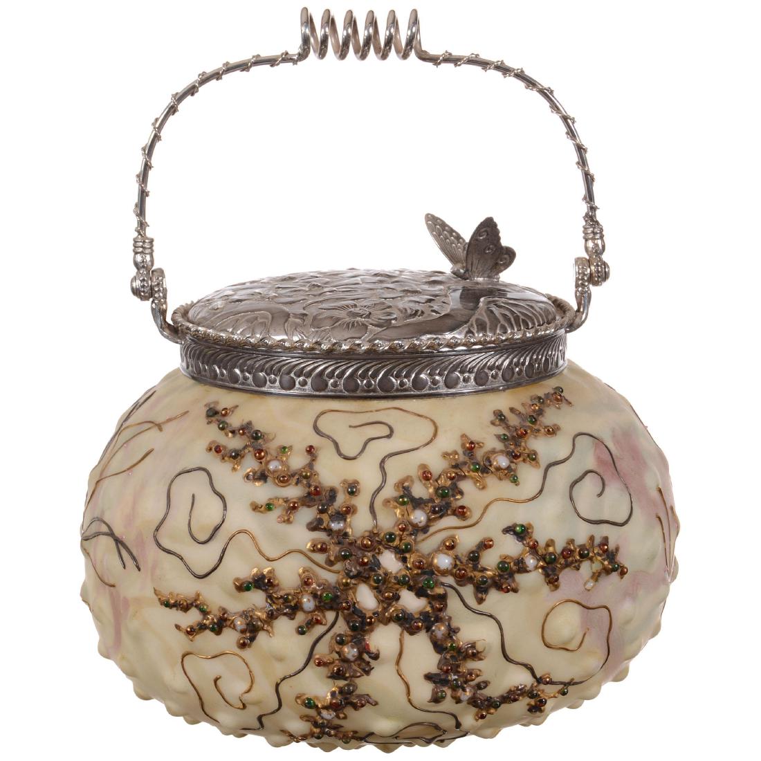 Unmarked Crown Milano Biscuit Jar (1 of 4)