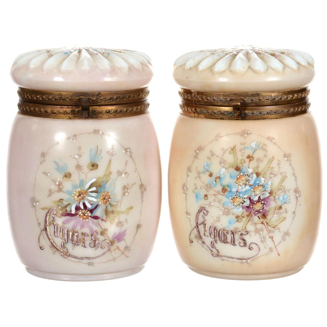 Two Wavecrest (Banner Mark) Cigar Humidors (1 of 4)