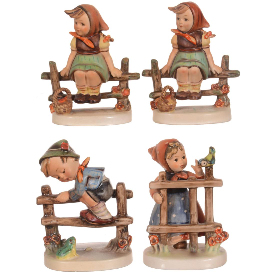 Four Hummel Figural Groups (1 of 3)