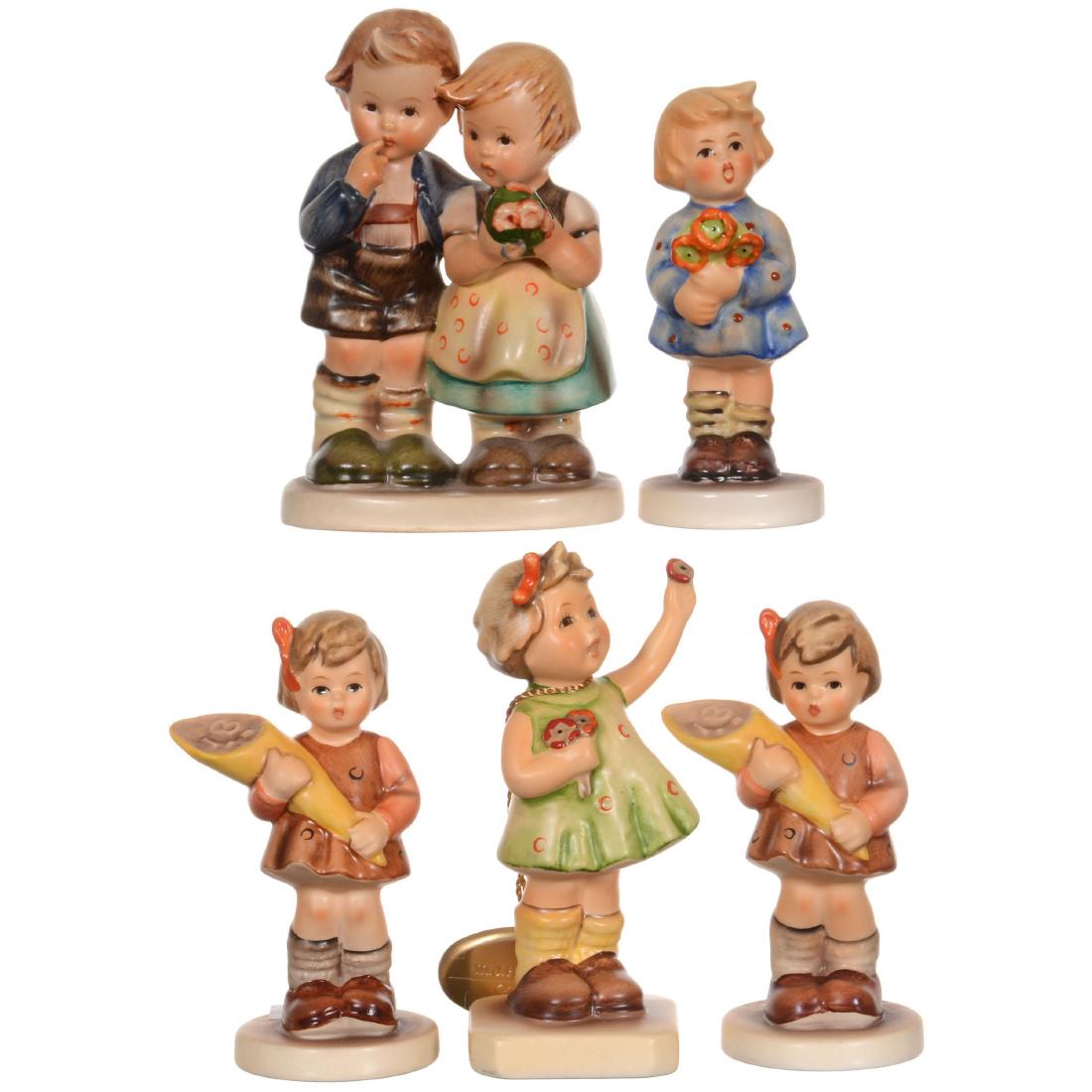 Five Hummel Figurines (1 of 3)