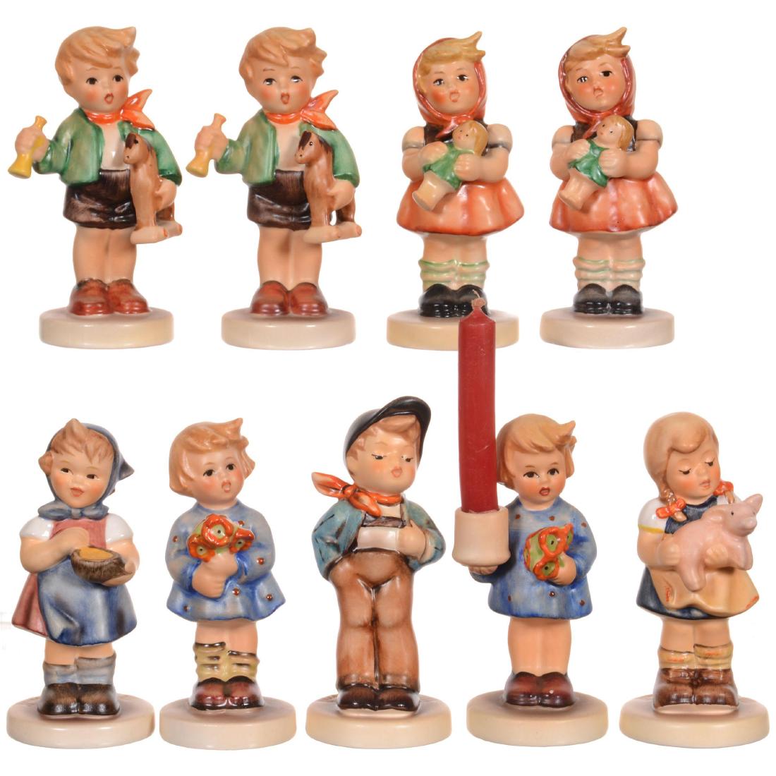 Nine Hummel Figurines (1 of 3)