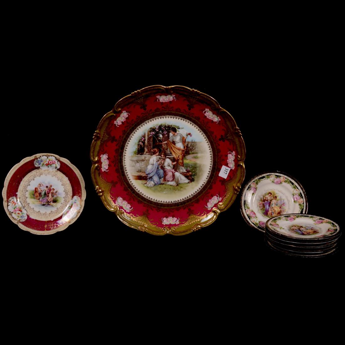 Eight Prussia Style Plates (1 of 5)