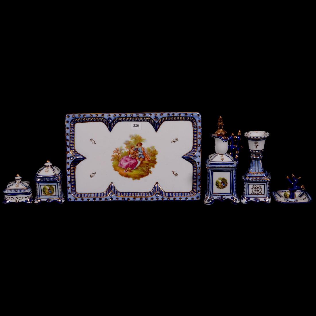 Modern Six Piece Royal Vienna Dresser Set (1 of 2)