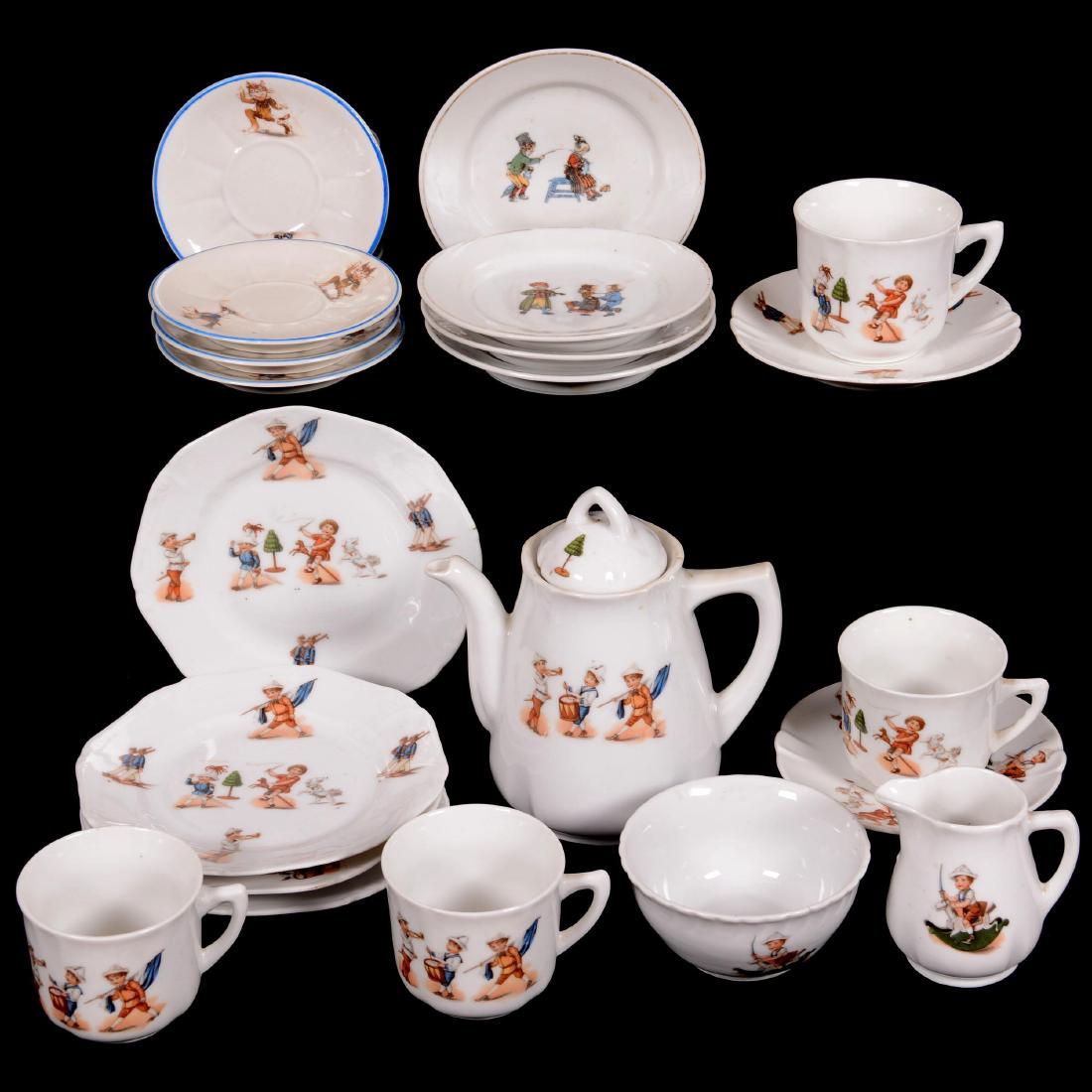 Partial Child's Tea Sets (1 of 3)