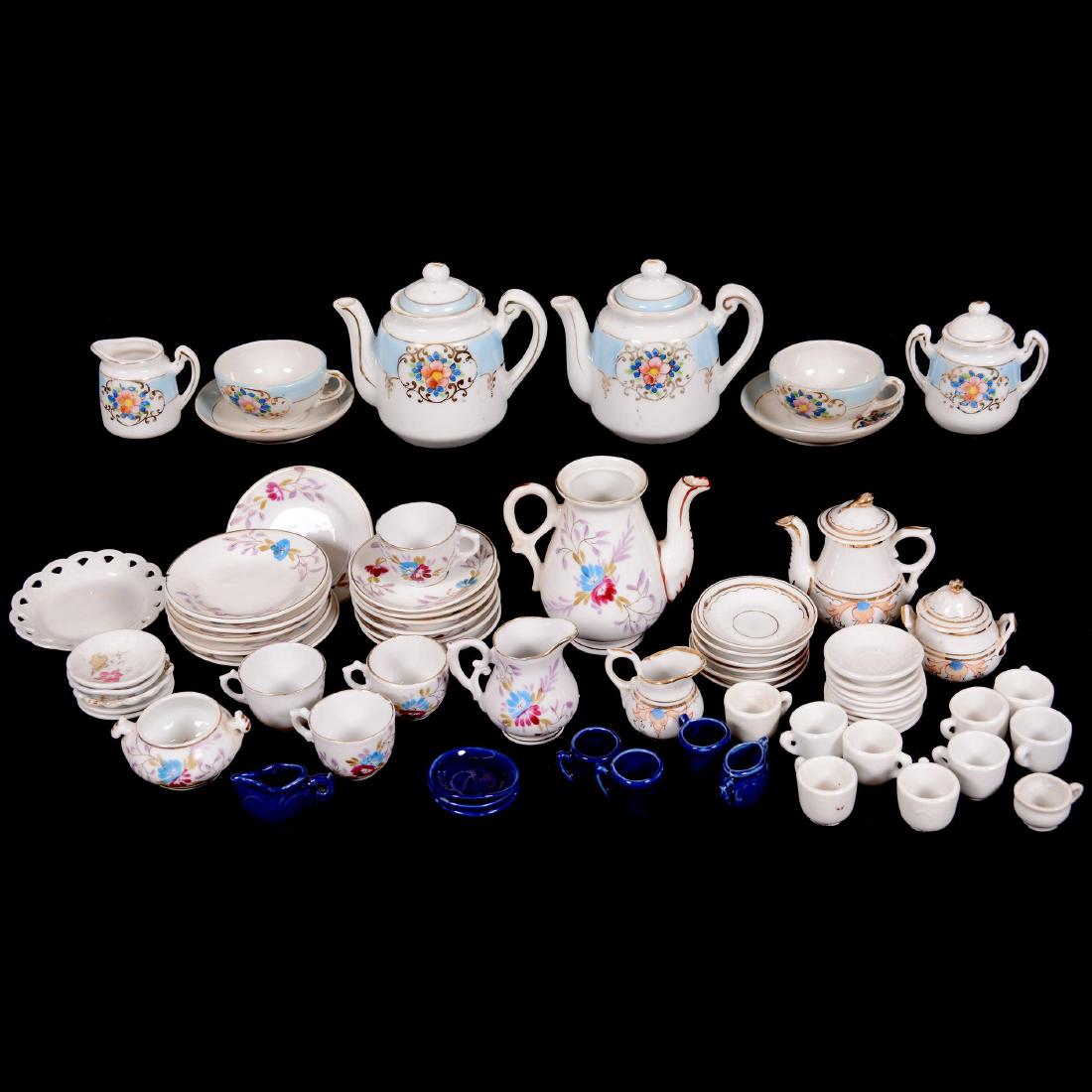 Assorted Child's Tea Sets and Items