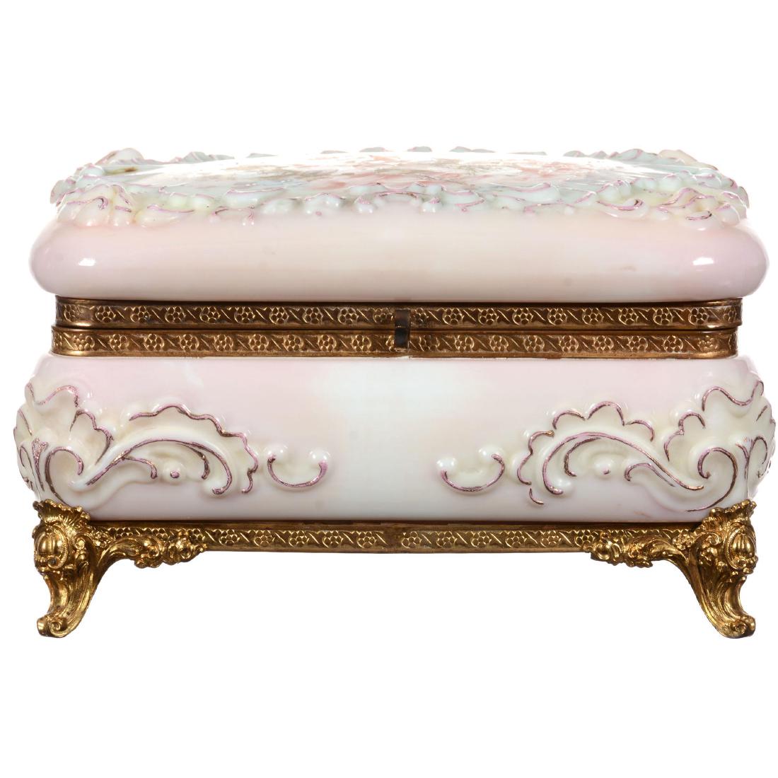 Wavecrest (Banner Mark) Hinged Rectangular Vanity Box (1 of 4)