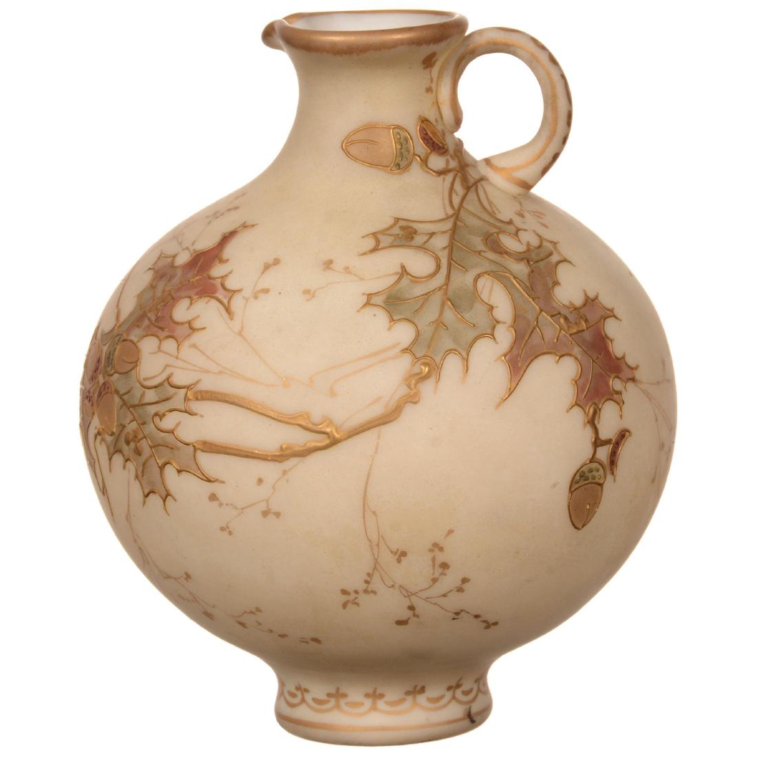 Marked Crown Milano Handled Ewer (1 of 3)