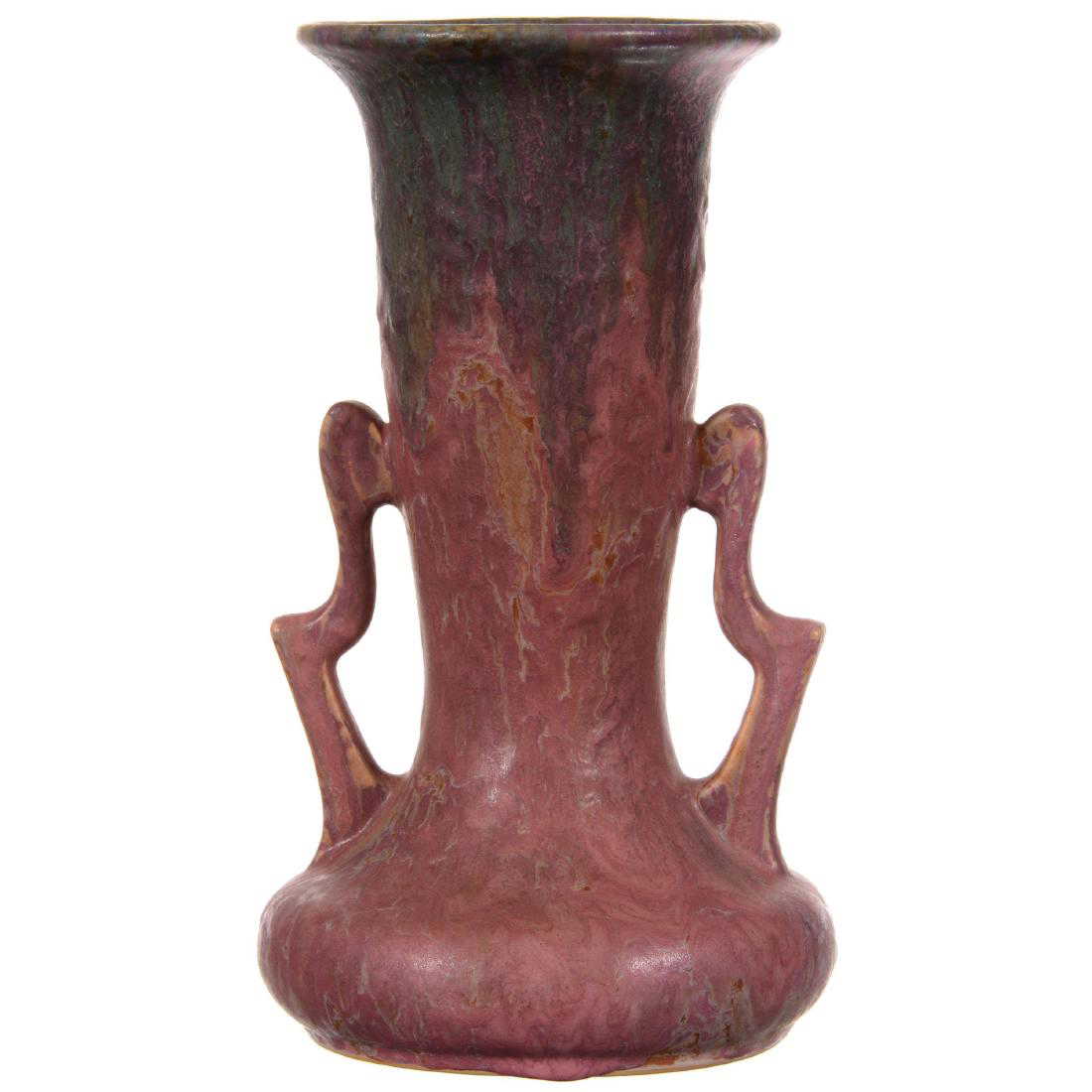 Unmarked Roseville Art Pottery Vase