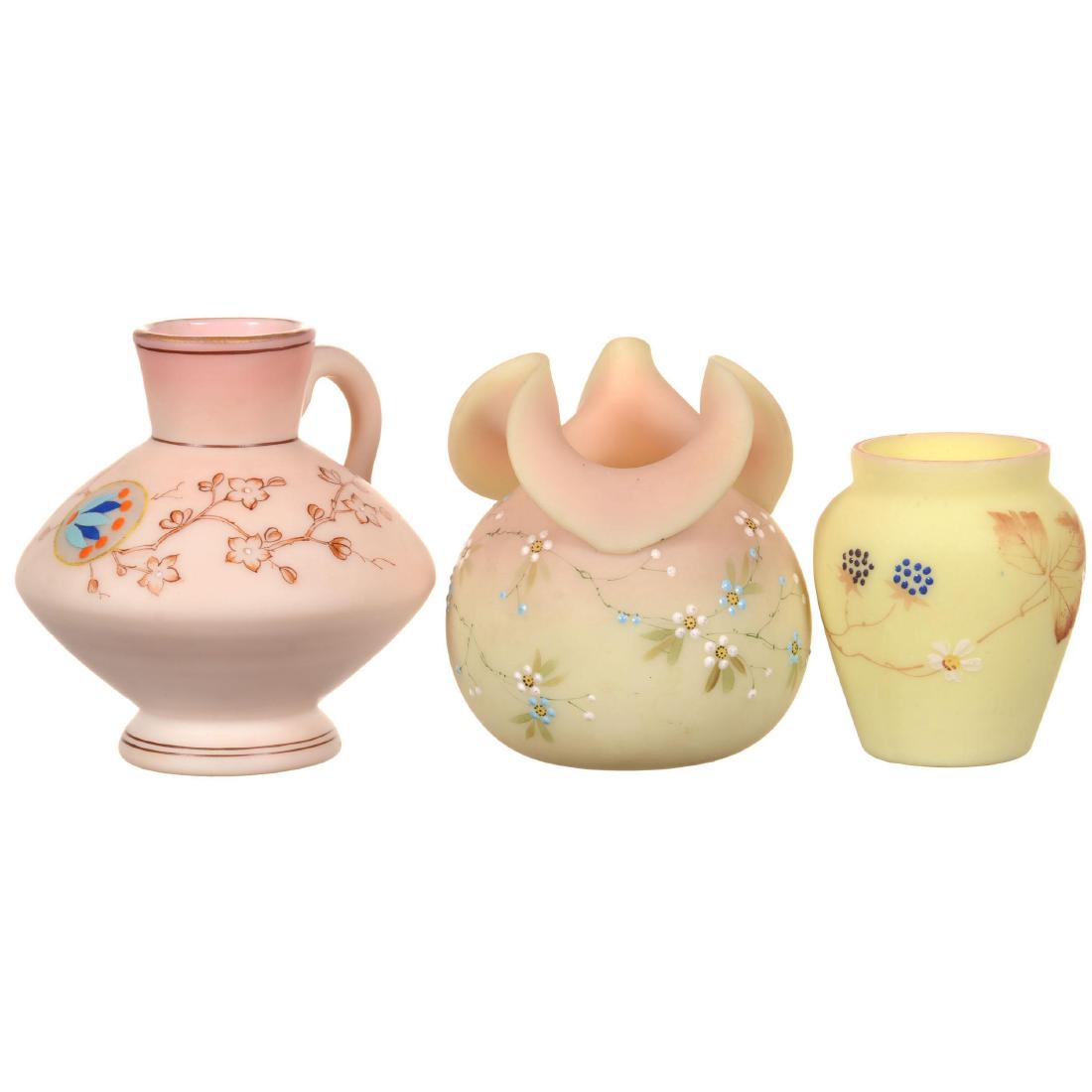 (3) Decorated Burmese Items (1 of 2)