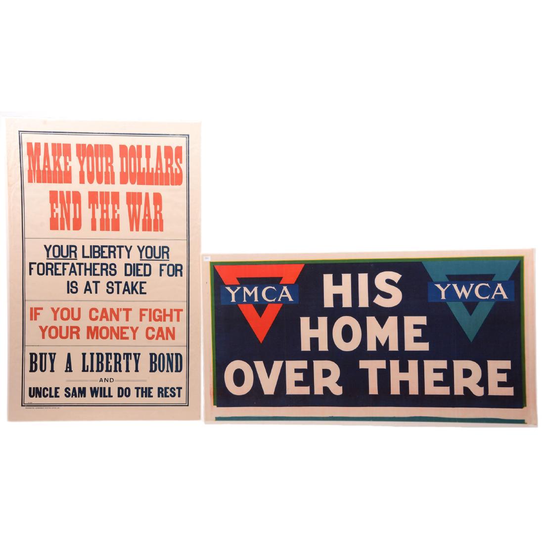 Two Vintage World War I Propaganda Posters (1 of 4)