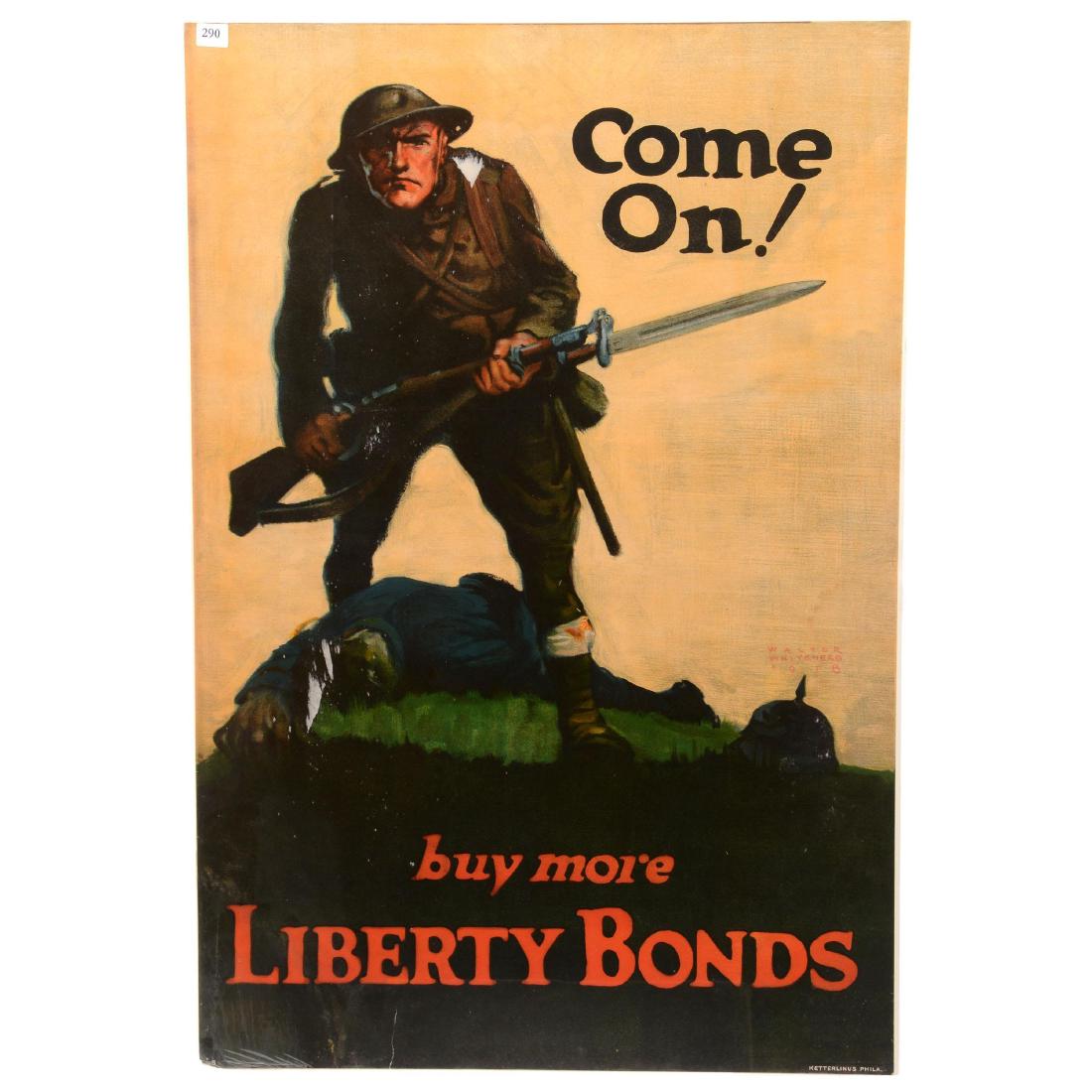Vintage World War I Propaganda Poster (1 of 3)