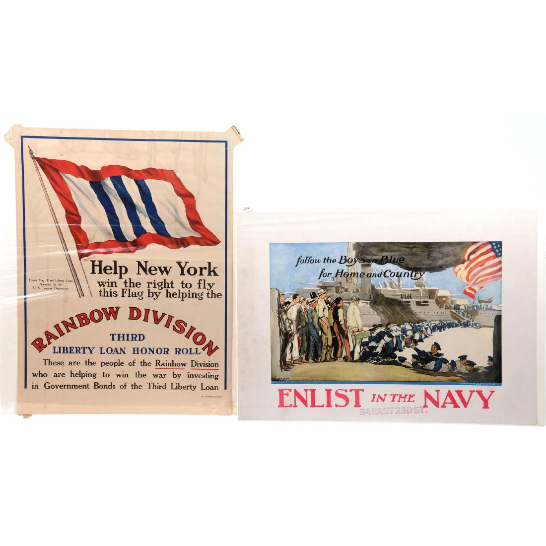 Two Vintage World War I Propaganda Posters (1 of 6)