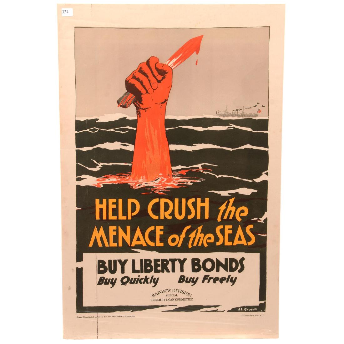 Vintage World War I Propaganda Poster (1 of 4)