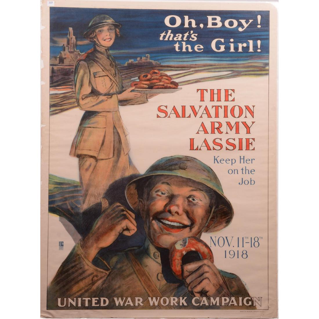 Vintage World War I Propaganda Poster (1 of 4)