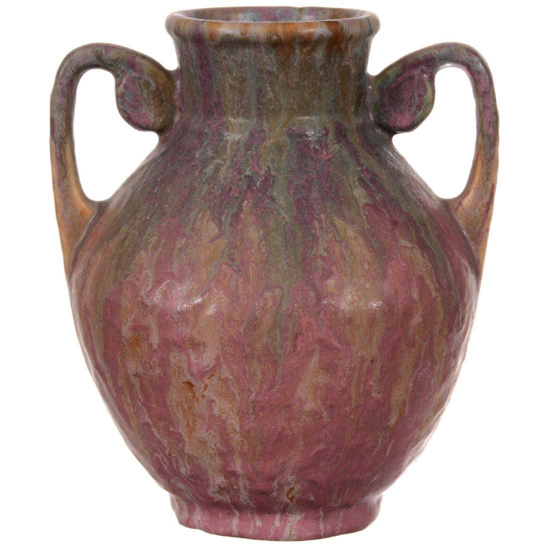 Unmarked Roseville Art Pottery Vase