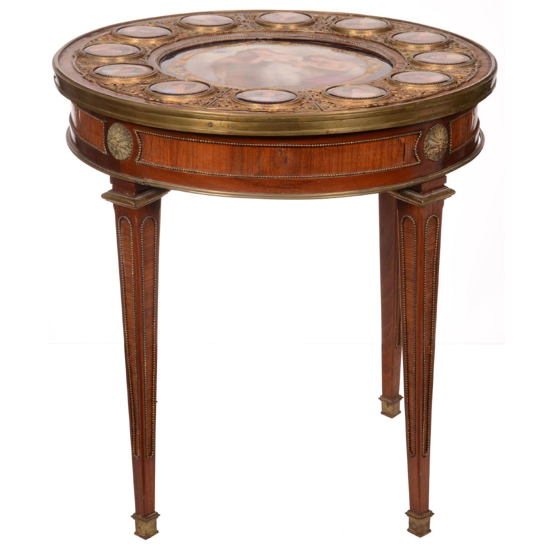 Sevres Neo-Classical Style Round Table (1 of 7)