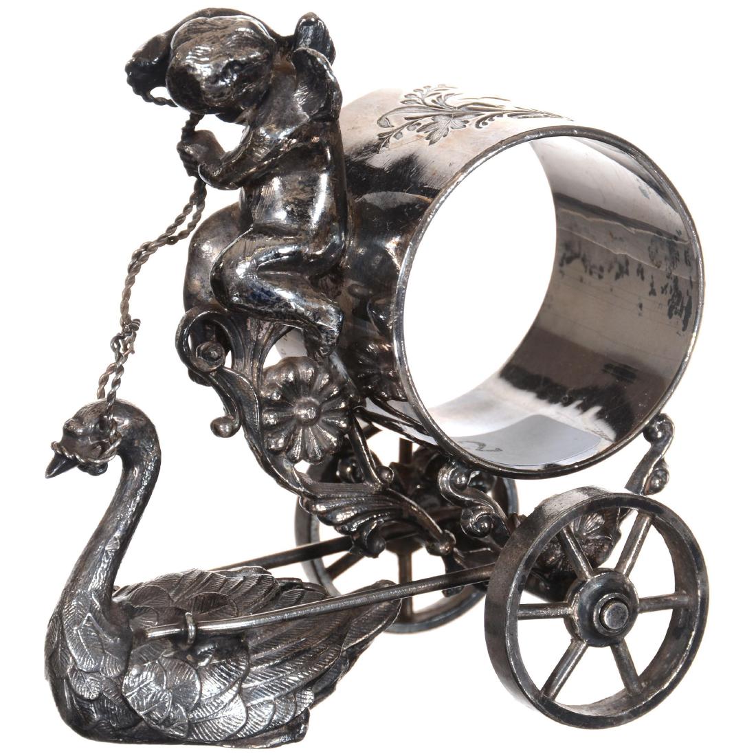 Silver-plate Napkin Ring (1 of 2)