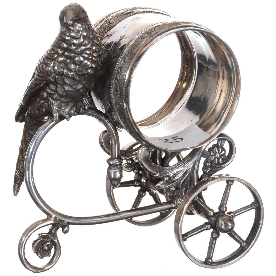 Silver-plate Napkin Ring (1 of 2)
