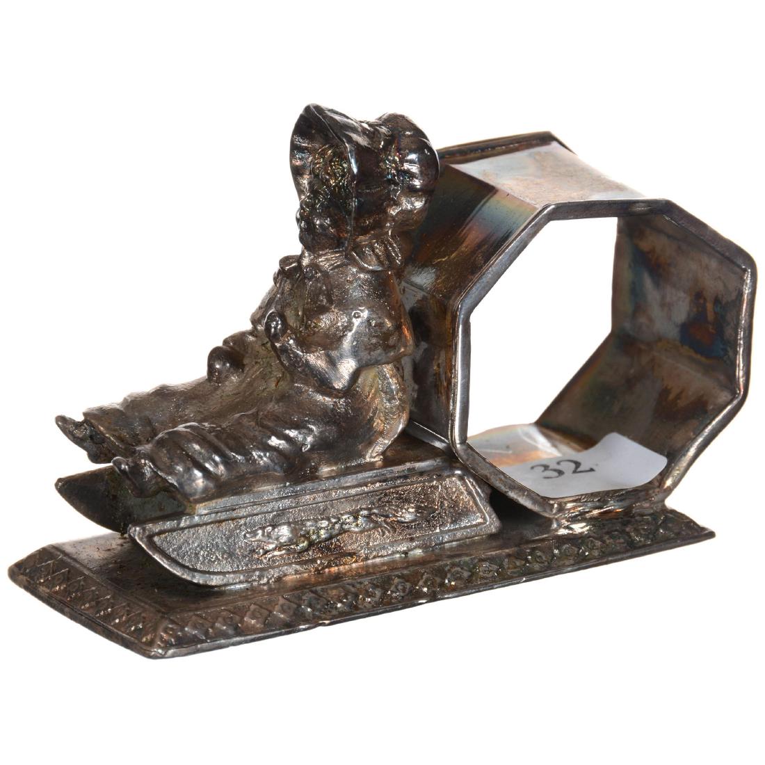 Silver-plate Napkin Ring (1 of 3)