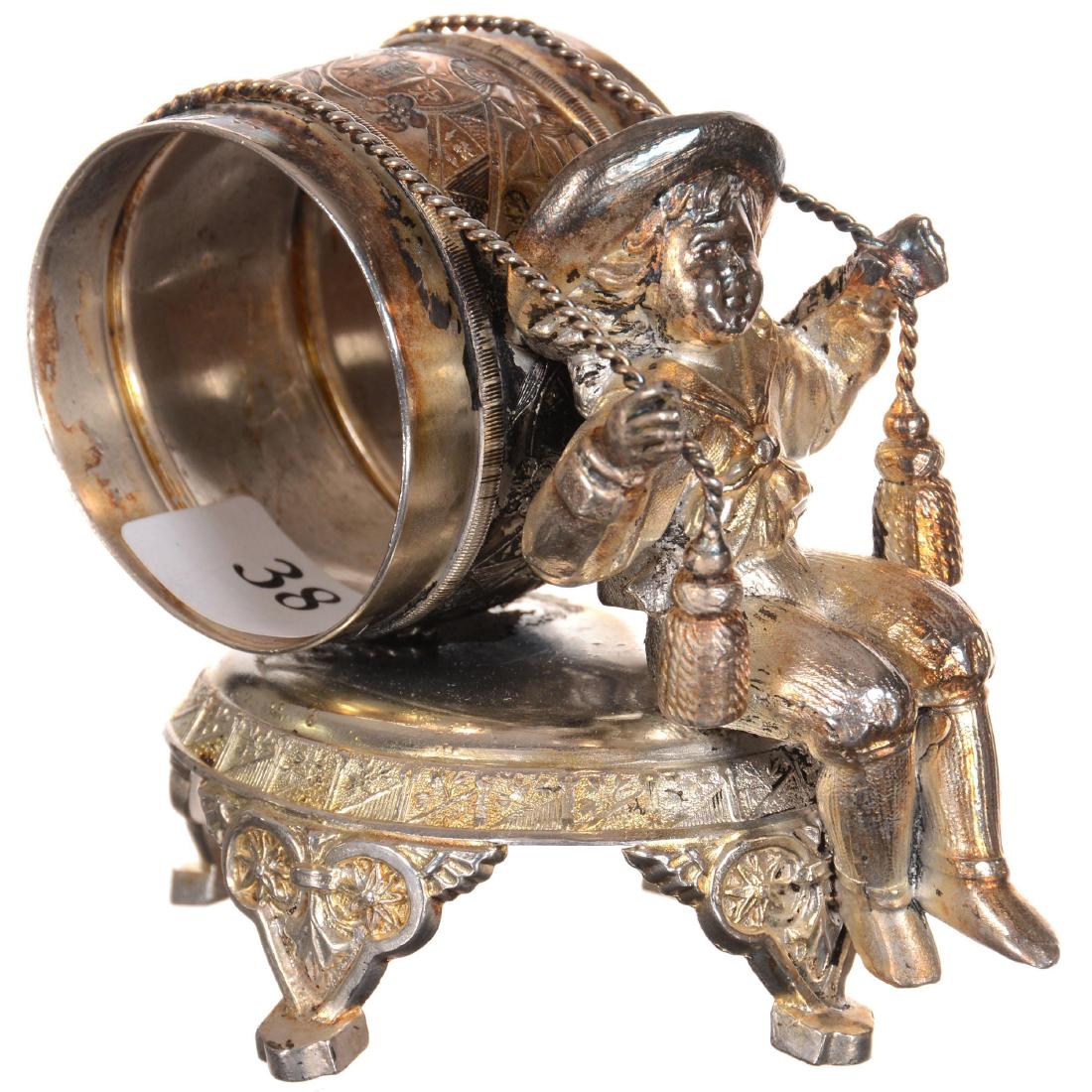 Silver-plate Napkin Ring (1 of 3)