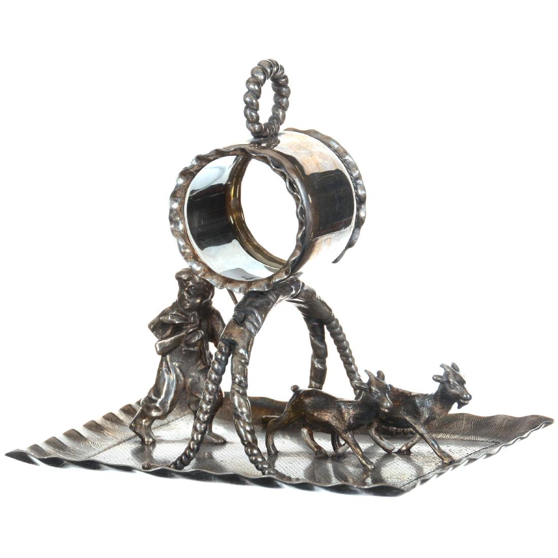 Silver-plate Napkin Ring (1 of 3)