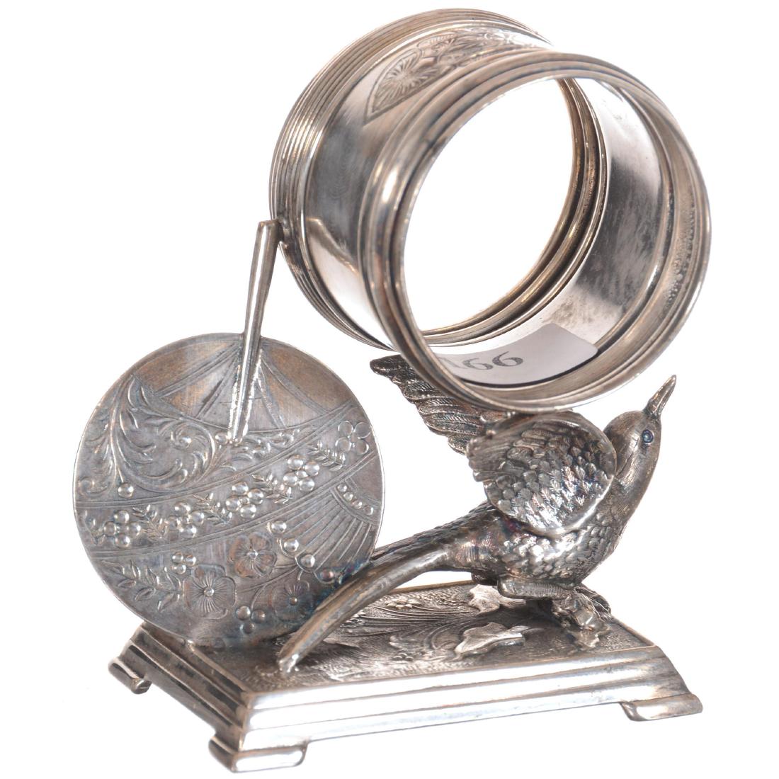 Figural Silver-plate Napkin Ring (1 of 3)