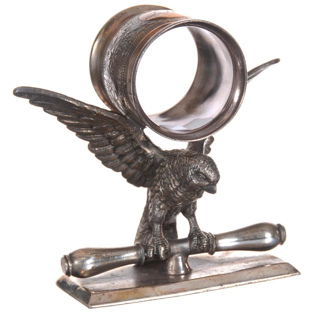 Figural Silver-plate Napkin Ring (1 of 3)