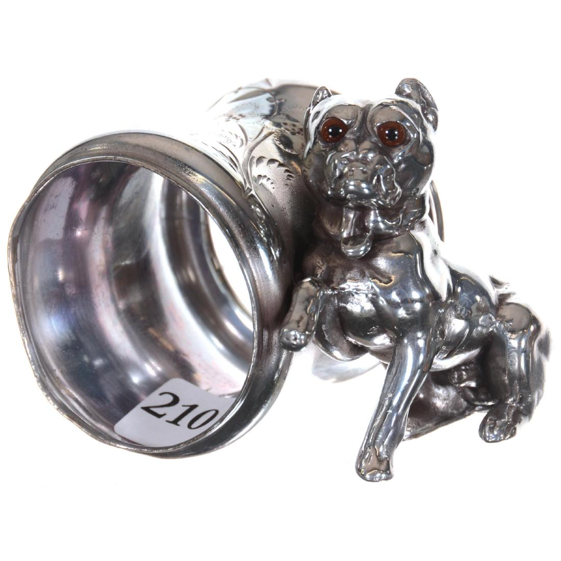 Figural Silver-plate Napkin Ring (1 of 2)