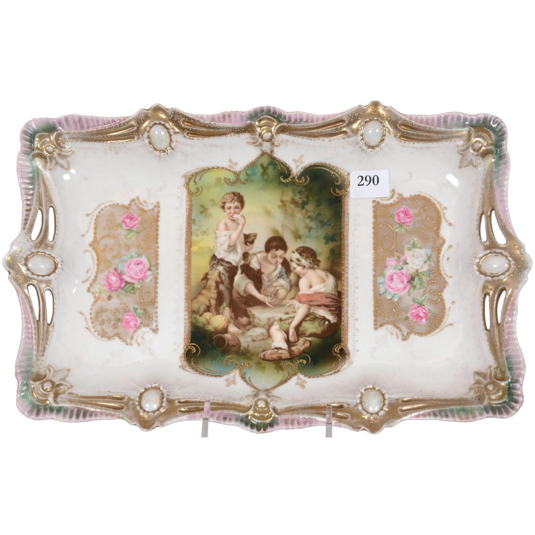 RSP Ribbon and Jewel Mold Dresser Tray (1 of 1)