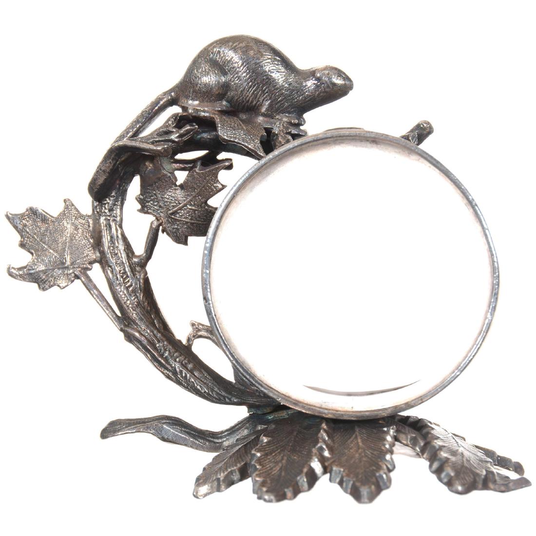 Figural Silver-plate Napkin Ring (1 of 3)