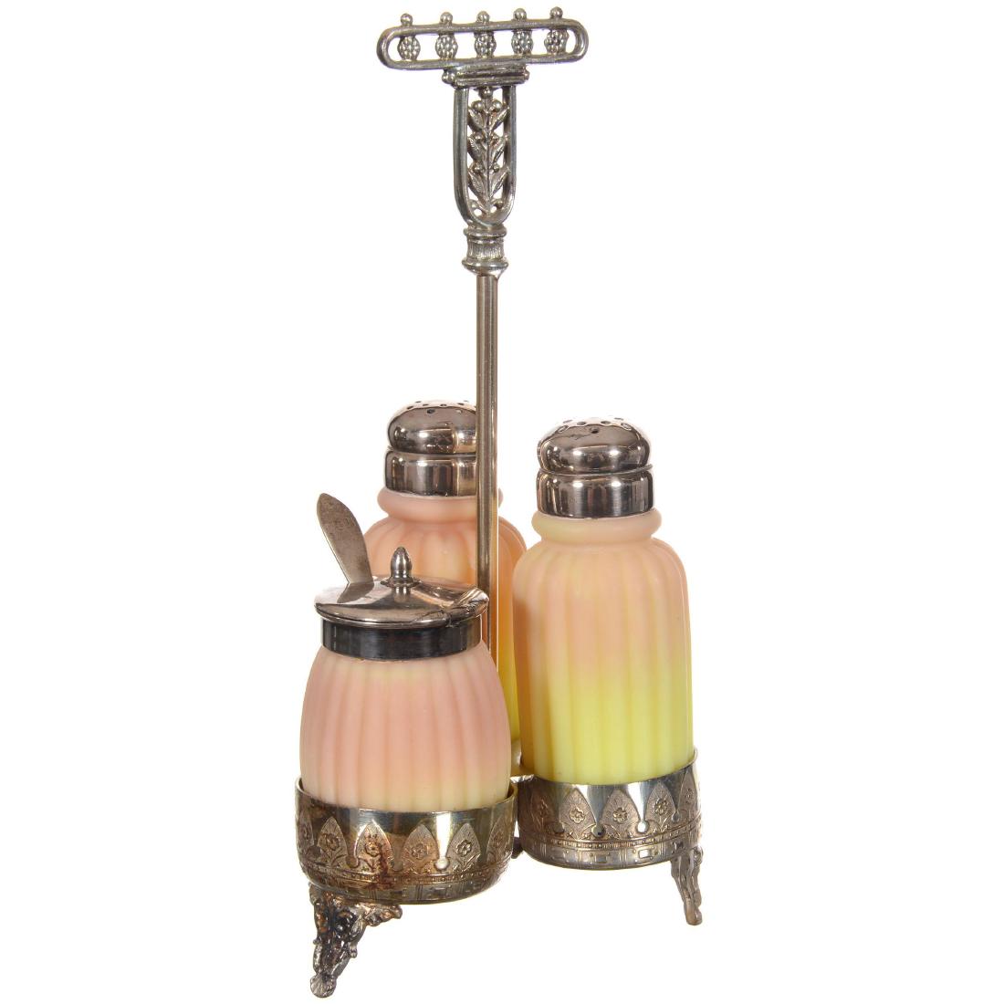 Three Bottle Condiment Set (1 of 2)