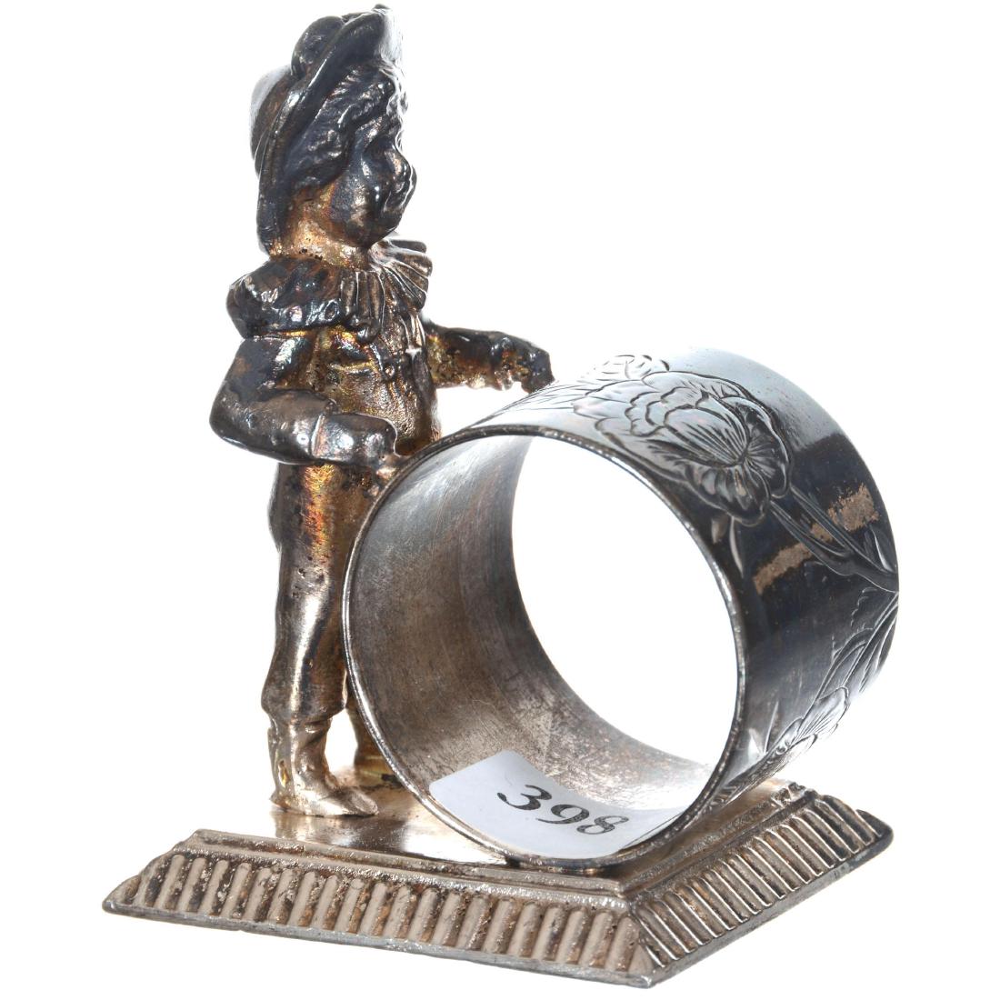 Figural Silver-plate Napkin Ring (1 of 3)