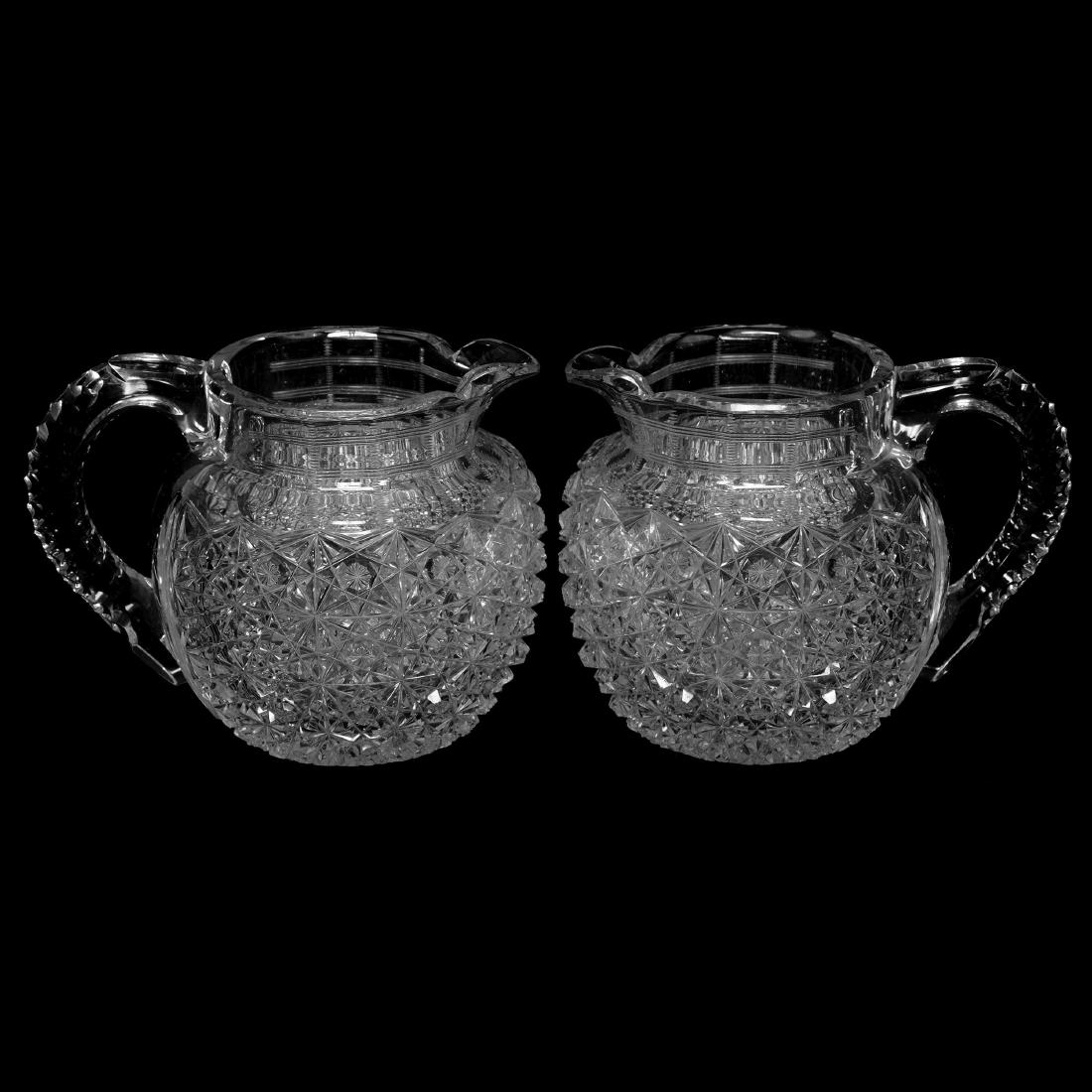 Pair Heavy Milk Jugs - ABCG (1 of 2)