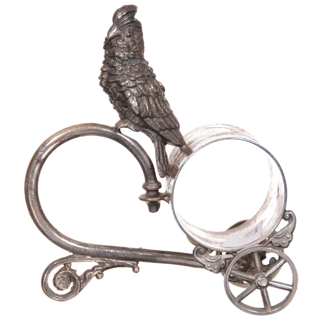 Victorian Silverplate Napkin Ring (1 of 2)