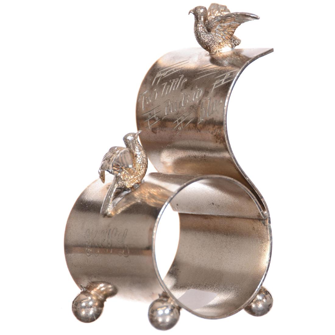 Victorian Silverplate Napkin Ring (1 of 3)