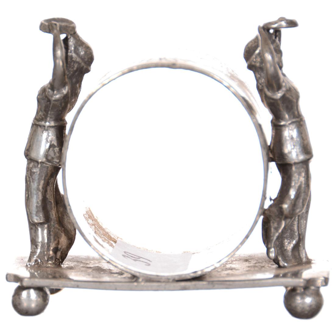 Victorian Silverplate Napkin Ring (1 of 4)