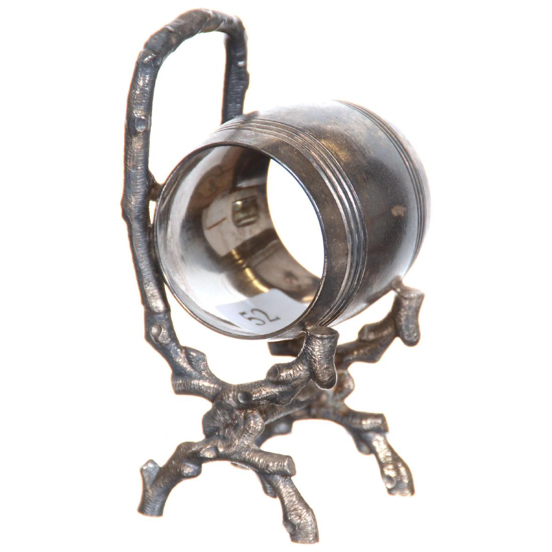 Victorian Silverplate Napkin Ring (1 of 2)