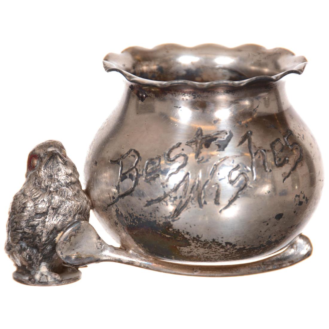 Victorian Silverplate Toothpick Holder (1 of 3)