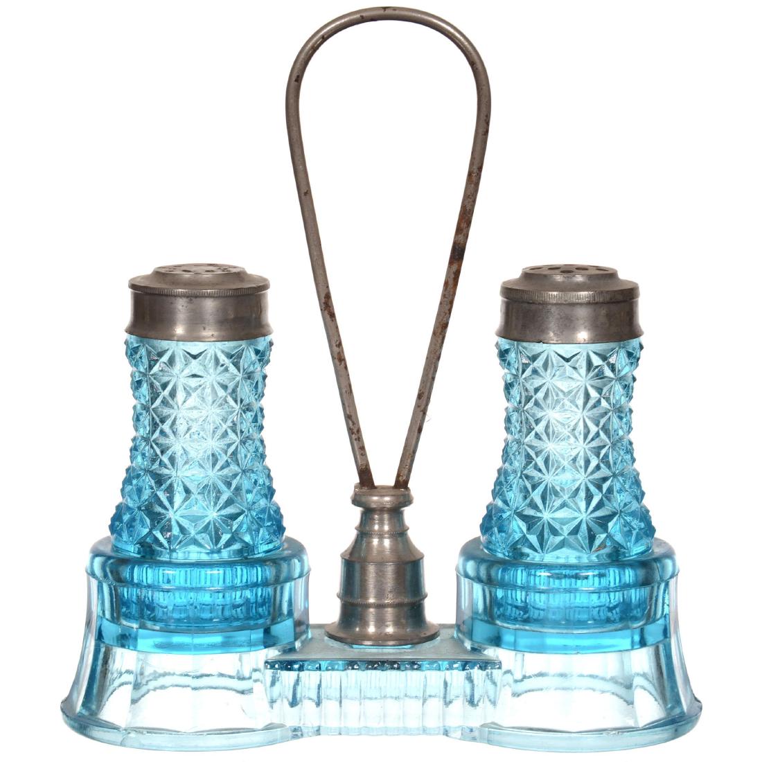 Art Glass Condiment Set (1 of 2)