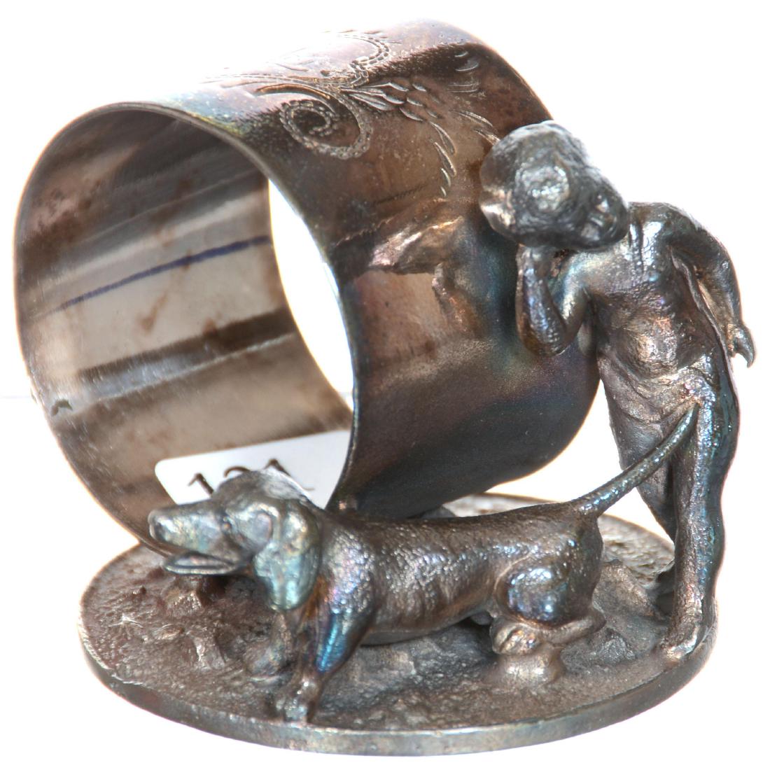 Victorian Silverplate Napkin Ring (1 of 3)