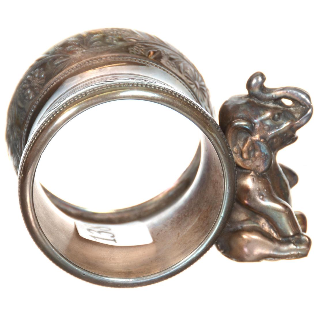 Victorian Silverplate Napkin Ring (1 of 2)