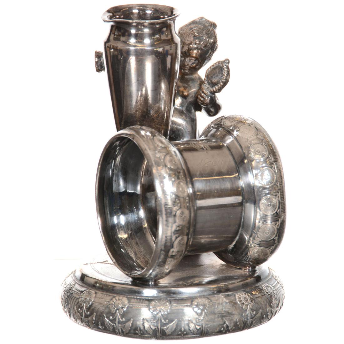 Victorian Silverplate Napkin Ring (1 of 3)