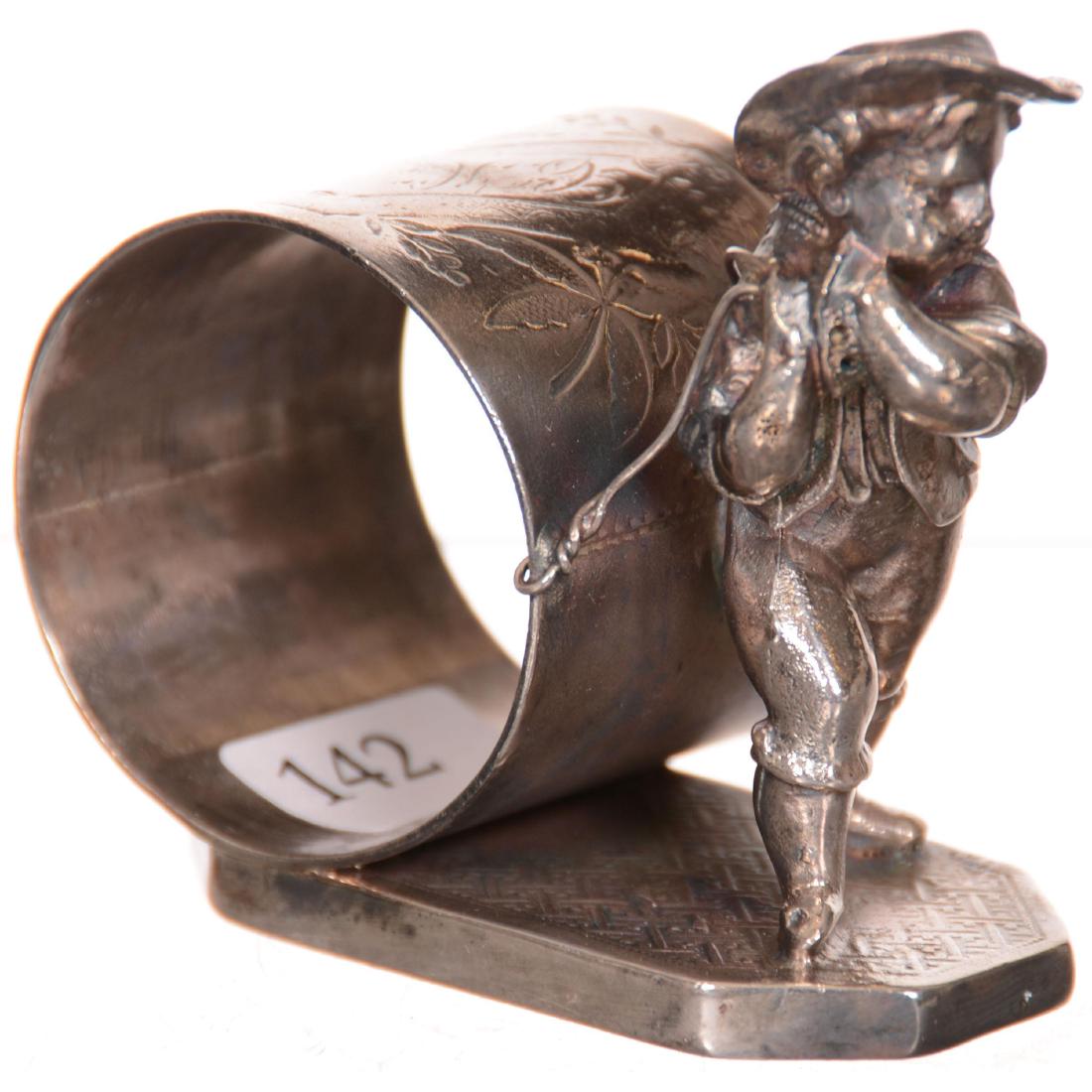 Victorian Silverplate Napkin Ring (1 of 3)