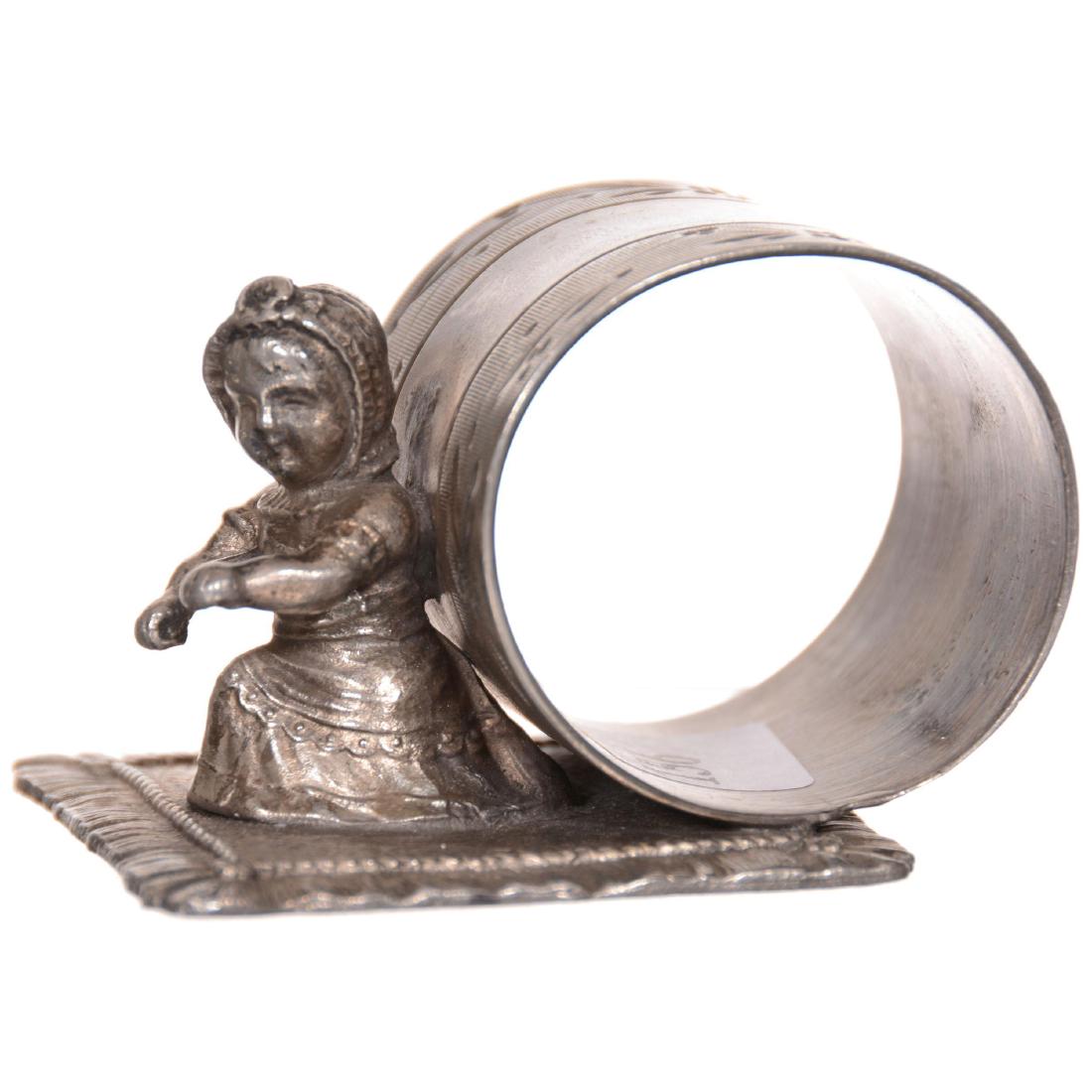 Victorian Silverplate Napkin Ring (1 of 3)