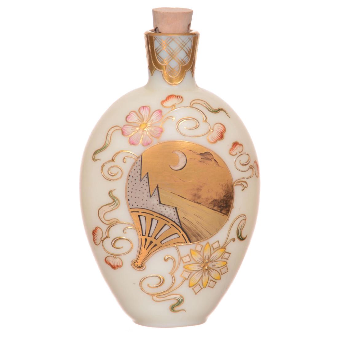 Webb Art Glass Scent Bottle (1 of 2)