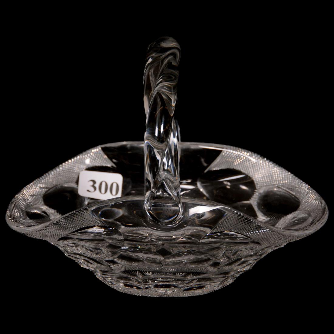 Basket, American Brilliant Cut Glass (1 of 3)